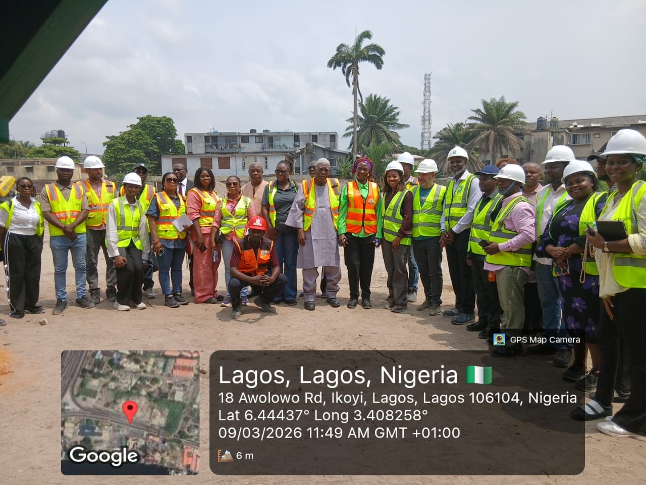 Site visit — 18 Awolowo Road, Ikoyi, March 2026
